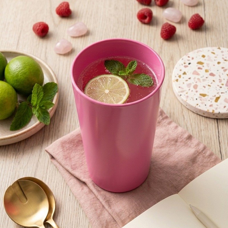 N Mohammad Water Glass (Rose)