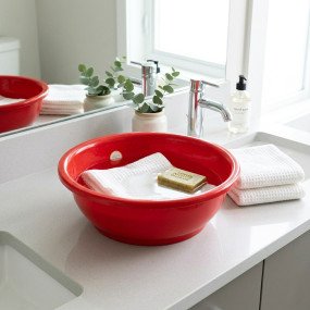 N Mohammad Deluxe Bowl 18 Llt - Red