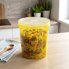 N Mohammad Smart Storage Container Sets-TR Yellow (5,7,10,15L)
