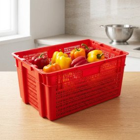 N Mohammad Crate Basket net -Red